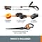 Worx Power Share 20V Trimmer and Blower Combo Kit, Battery and Charger Included WG916 - alternate 4